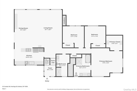 Tiny photo for 23 Crossbar Road, Hastings-on-Hudson, NY 10706 (MLS # 915783)