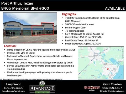 Photo of 8465 Memorial Blvd, Port Arthur, TX 77640 (MLS # 262988)