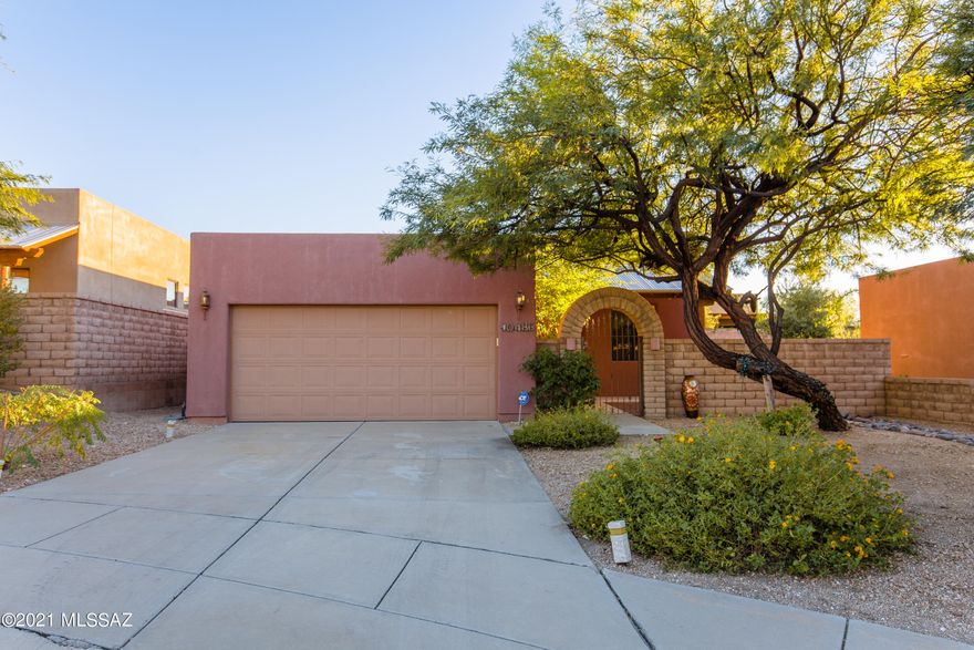 BACK-UP OFFERS ACCEPTED!
This gorgeous home boasts tons of upgrades from scored concrete floors throughout to 12' Viga beamed ceiling in huge great room with remote operated custom window shades and surround sound. The kitchen features stainless steel appliances, ample storage and looks out to the backyard oasis complete with custom fireplace and seating areas next to the built in spa, perfect for relaxing and entertaining.  Additional upgrades include keyless entry, ring doorbell, remote operated ceiling fans in great room and DEN, new Anderson windows in kitchen and owner's bedroom and new Anderson french door in dining room looking out to the lovely landscaped backyard.  Great location in close proximity to shopping, entertainment, parks, hiking trails and more!