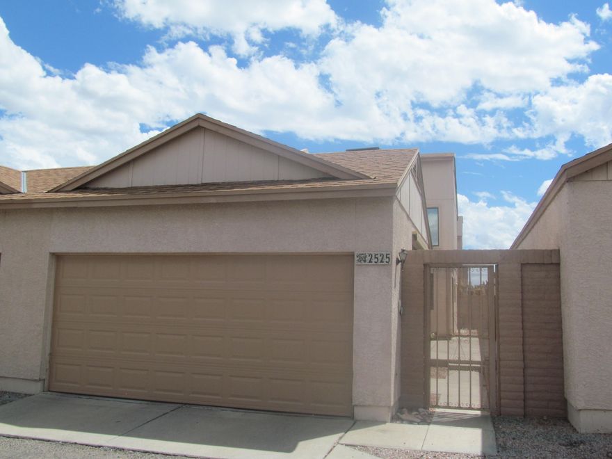Built 1986, 3BR 2BA T/H in gated community. Master bedroom on main floor w/2 extra bedrooms & 1 bath upstairs. Ceramic tile on main floor w/carpet upstairs. Community pool/spa. ''Garport''. Looks like garage from street but side opens up to gated courtyard which is locked with ''intercom/buzzer'' inside. Water included, Trash is tenants responsibility. Living room with fireplace, Dining room, Kitchen with eat-in area, Appliances include Refrigerator, Microwave, Dishwasher, Stove/oven, Washer & Dryer. Security Deposit $1170.00. Pets subject to approval. *** RENTAL RATE REFLECTS A $65 CONCESSION IN EXCHANGE FOR TENANTS AGREEMENT TO CHANGE HVAC FILTERS MONTHLY. RENTAL RATES ARE $65/MO HIGHER THAN STATED W/O CONCESSION.***
