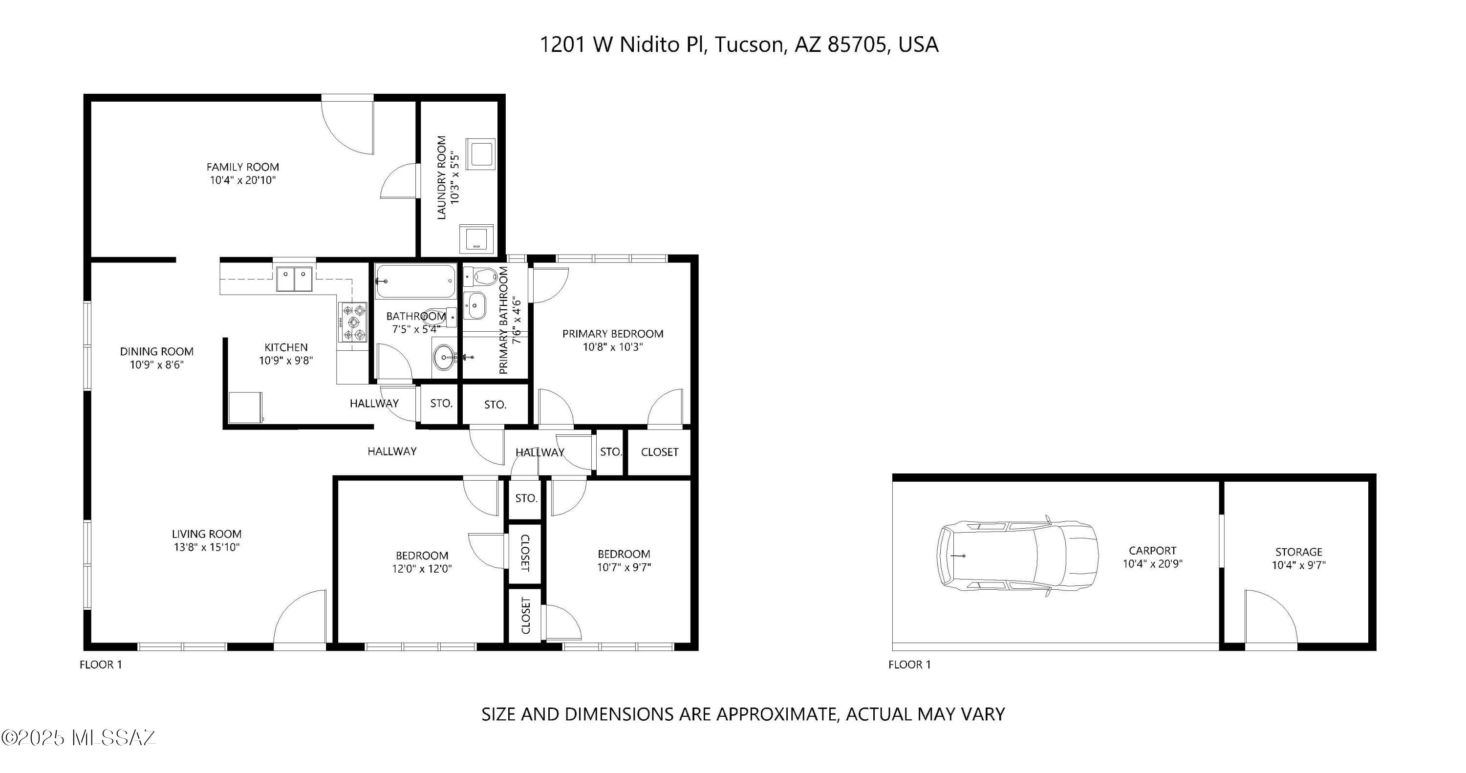 1201 W Nidito Place