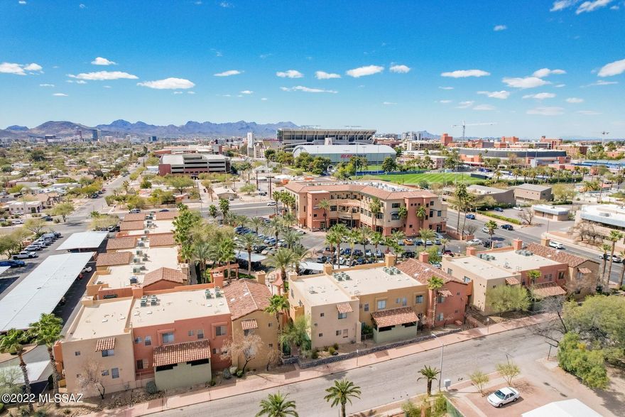 Location meets luxury with this Sam Hughes RARE opportunity!  Just across from the beautiful UA campus this is a one of a kind opportunity for owner occupant or amazing investment property with rentals allowed! 3BD/2.5 BA PLUS optional 3 BR or office.  Great open floor plan with soaring ceilings, kitchen with plenty of storage, great day lighting with perfectly placed windows, and more! Enjoy the best of both worlds, privacy and luxury or the city's BEST game day spot! Generous sized 2 car garage great for safety and security.  Master features en suite bathroom and plenty of space. Truly can't beat this location on campus near floras market, himmel park, gyms, amenities, the street car, and more! Truly a must see at this price for Sam Hughes and location!