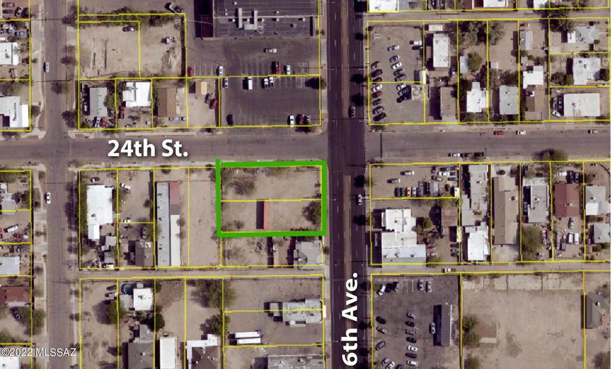 Great opportunity to own one the last lots on 6th Ave that's minutes away from beautiful Downtown Tucson. With  this premium lot you have many opportunities to build your dream business in the perfect location! 
OWNER/AGENT