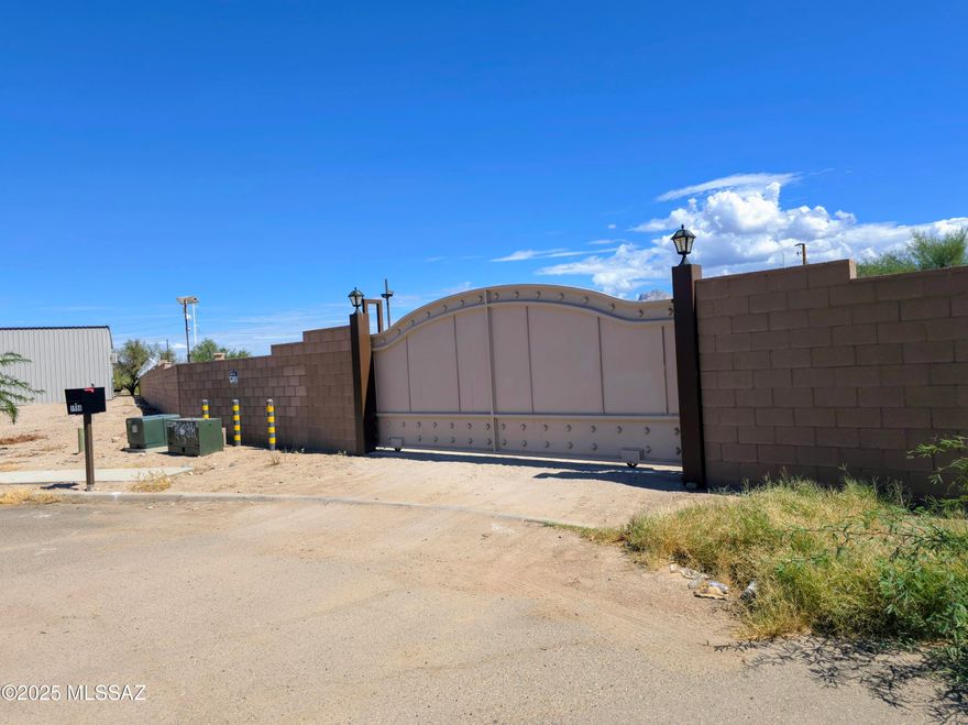SECURE FACILTY READY TODAY! MU zoned. Currently used as a contractor's yard for a stucco & lathe company. Three (3) shipping containers are included along with building plans and permits for a 4800 sq. ft. office building.  400 amp electric service onsite. Buyer will need to connect to water and sewer if needed. NO ''FOR SALE'' SIGN ON PROPERTY.