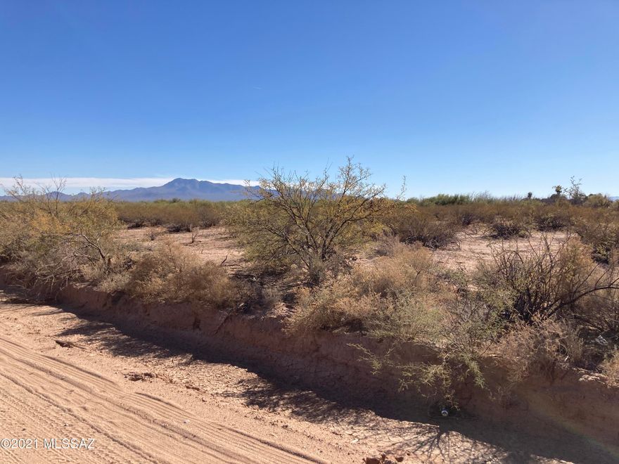 5 acres of raw desert - ready for your new home - good access and privacy