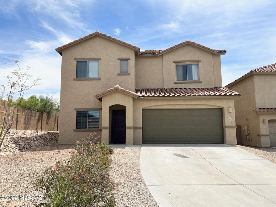 MOVE IN NOW!!  Welcome to your 3 bedroom 3 bathroom home located at the end of a cul-de-sac. Enjoy an extra long driveway and only one neighbor! Enter the home to a formal living and dinging space with a powder room for guests.  Tiled floors on main floor.  Open kitchen and living room concept with plenty of room for a breakfast table area.  Upstairs has hard wood floors, large loft living space, laundry room, 2 guest rooms, hall bathroom and master bedroom.  Master bedroom has entry to a full length balcony.  Master bathroom has walk in shower, tub, dual vanities, toilet room, and big walk in closet.  Back yard has mature trees, plants and a buffer alley way behind which adds privacy.  Home is located close to shopping, golf course, schools and so much more!!