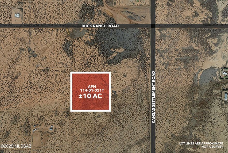 ±10 acres are available in the scenic Sulphur Springs Valley, Pearce, Arizona, for just $30,000! This property boasts paved frontage on Kansas Settlement Rd. and the convenience of power already on site. Enjoy stunning panoramic views of the Dragoon Mountains to the west and the Chiricahua Mountains to the east. The flat terrain is ideal for a horse ranch or as a winter retreat for RV snowbirds, offering easy access to vast state lands and BLM acreage for endless exploration. If you're interested in smaller plots, individual 10-acre parcels are also available from the same owner (see MLS#s for details). This is an excellent long-term investment opportunity, with potential for development and ROI. The property is located near the Coronado National Forest and the Chiricahua, Dragoon, and Huachuca Mountains, providing convenience to nearby cities such as Bisbee, Sierra Vista, Benson, Wilcox, Douglas, and Tombstone. Seller financing is available. Take a virtual tour to get a bird's eye view of the property and contact the broker for a detailed marketing brochure. Don't miss out on this fantastic opportunity!

Important Note: Buyer to verify ALL specifics on the subject property.  Including but not limited to, zoning, floodplain, topography, hydrology, legal and physical access, and utilities. Buyer to verify the intended use with zoning.  Buyer to verify utility locations, costs, and accessibility. All details provided are for reference only. Please independently verify all information. Any markings or flags on photos and maps are approximate and not professional survey lines. Ask Broker for a list of certified professional engineers and planners to help in this due diligence verification. Giant desiccation cracks (GDCs) are on the property. Beware of these huge mud cracks that form in areas with certain soil types.  No Trespassing.  Sellers agent to be present for a showing.