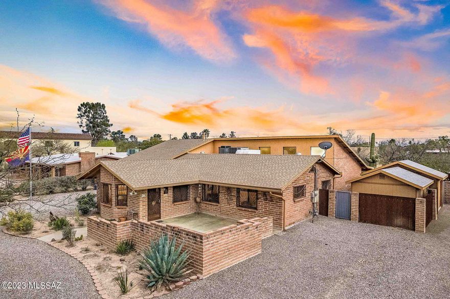Experience the perfect blend of comfort, style, and location in this stunning 4/2.75 Richland Heights East home. Large lot with mature landscaping, RV parking, Sparkling POOL and NO HOA! Conveniently located in Central Tucson this home has been meticulously cared for and updated/upgraded to provide luxe living! Detached workshop with electrical. Bring your TOYS and enjoy all the outdoor recreation Tucson has to offer!