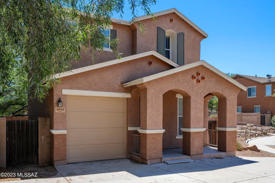 Move right into this 3 bedroom, 2.5 bath located near beautiful Chuck Ford Lakeside Park. This 1437 square foot home is bordered by common space on one side. NO carpet in this home, just easy-care wood look vinyl and ceramic tile throughout. Open plan lower level features a large living/dining space with access to the backyard, half-bath and kitchen with breakfast bar. The kitchen offers all appliances including a gas stove, solid surface counters and pantry closet. The upper level features a primary bedroom with walk-in closet and an attached full bath, two additional guest bedrooms, a full guest bath and laundry room. One car garage. Corporate owned, please allow 72 hours response time on offers, Monday-Friday.