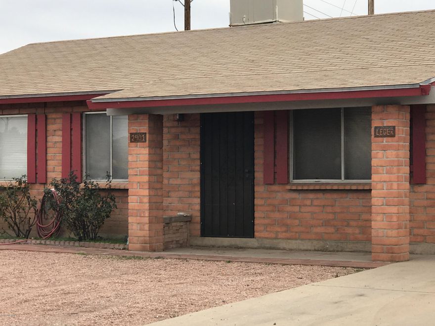 Great opportunity for First or last Home!! No HOA! Make this slump block 2br/2ba home In Nw Tucson your New Home. Spacious Corner Lot with nice size back yard with block wall, plenty of room for RV. Close to New Outlets shopping and entertainment! Great location and much more! Do Not Pass This One By As It Will Not Last!.