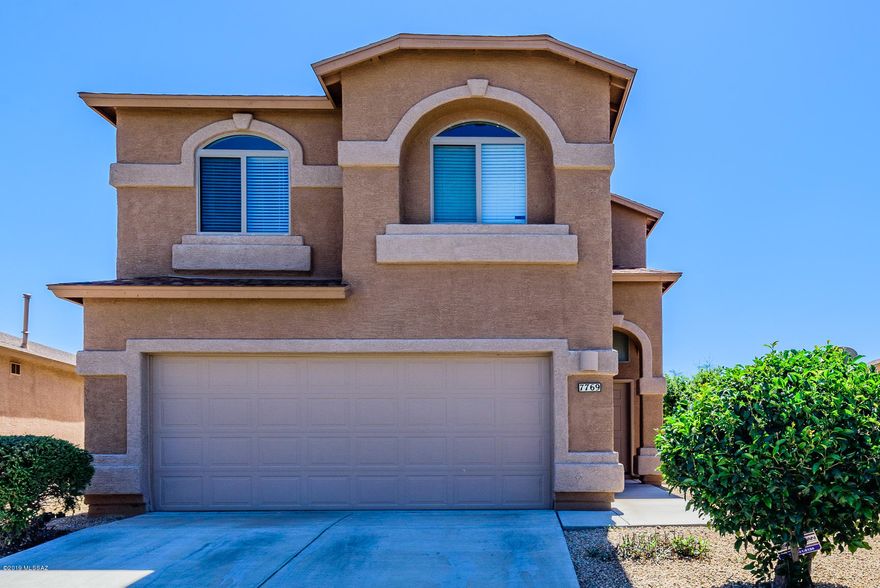 Bring your buyers to check out and move right into this spacious 1904 Sq Ft, 3bd/2 Ba with loft!  This home has a formal dining area, family and living room on the first floor with a tastefully appointed kitchen with stainless steel appliances and a breakfast bar/island and a breakfast nook!  Enjoy blinds throughout the home and ceiling fans in all bedrooms.  The house is also prewired for an alarm system and has a covered rear patio and very large backyard ready for a pool and other decorative features!! Upstairs features 3 spacious bedrooms and a versatile loft space.  The master bedroom has a walk in closet and a marble vanity.  The property is located in the Vail School District and close to I-10, Raytheon, Davis Monthan AFB, Pima Air and Space Museum, U of A Tech Park and the in progr and the in progress Amazon Fulfillment Center and a short drive to the I-19 shopping corridor and downtown Tucson entertainment!!.  This will go fast, come and get it!