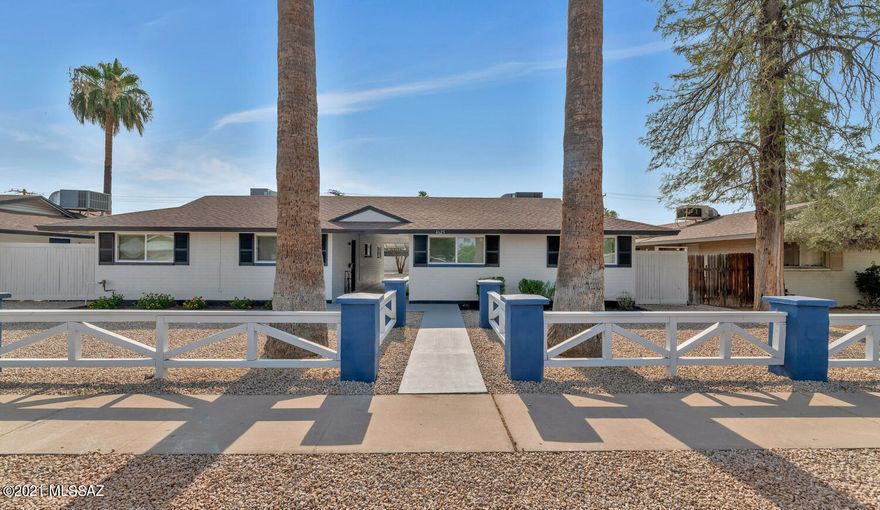 This is one of two side by side Triplexes. The finishing remodel is being done now and is being done while this property is fully occupied with paying tenants.
Over 100k per building spent so far and the owner is not done yet! Ceiling fans in all bedrooms and living areas. New Dual Pane Windows. EXTENSIVE new landscaping.  Exterior painting to come.  New Exterior Doors; New 2 inch wood Faux Blinds; New Coin Operated Laundry Lease; New Interior Laundry Rooms. Much More-see Documents Tab for additional documents. Buyer to verify all facts and figures.