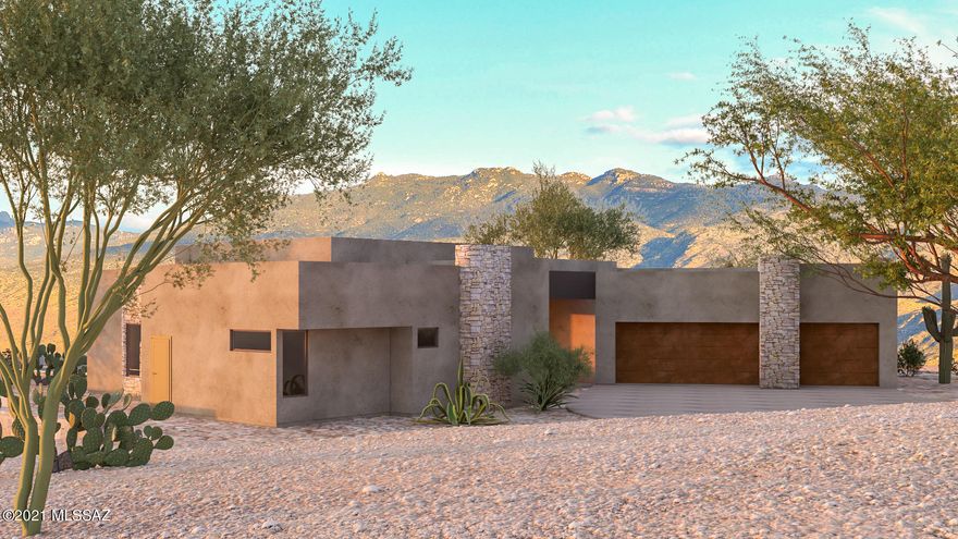 Custom new build in the exclusive guard gated community of Stone Canyon.  Arizona's premier golf community offering a luxury living experience like no other!  Perfectly appointed on 2.5 acres capturing the sweeping views of the Catalina Mtns! Open concept design with 10ft multi sliders and expansive ceiling heights throughout!  This thoughtfully designed concept features an expansive great room + kitchen area , 3 spacious bedrooms each w/ their own ensuite, and a large office/ den. Elegant finishes and upscale appliances provide design + functionality.  The expansive outdoor patios set an impressive stage for entertaining and relaxing. For more information or to schedule an appointment contact the listing agent.