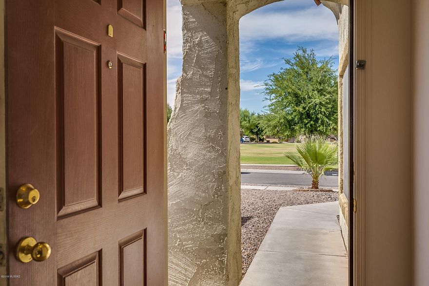 Your new pulte home has all the right features in all the right places.  Located in the resort community of Rancho Sahuarita you have access to every amenity you can think of! your home is on of the most energy efficient homes in the community and features enery star appliances, system, windows and insulation.  You can wave those high energy bills goodbye as you enjoy your beautiful new home's private backyard.  Your upgrade package includes, plush new carpet, stainless steel appliances, fresh designer paint colors, a fully landscaped backyard with turf & pavers, and an open concept floor plan.  The home has been cleaned and landscaped to perfection because you deserve nothing less. So when would you like your key?