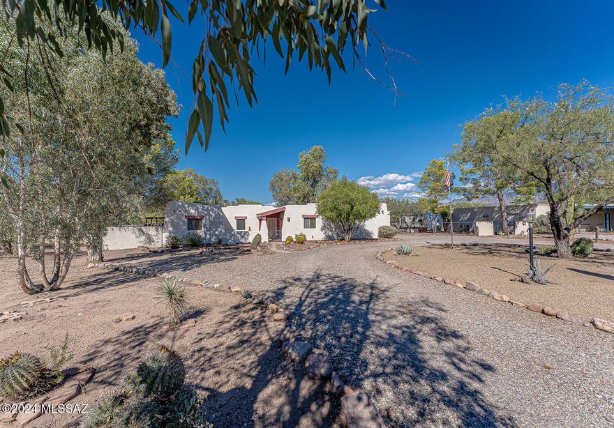 What is GREAT about this  property....Single Family Home on a nearly one acre lot. Loads of potential inside and out.  Lovely 10 year old pebble tech swimming pool,, enclosed back patio and a covered deck.  YES the house is a FIX UP- . 3 bedroom, 2 bath, great room, a large kitchen, 2 car garage with large workshop,. There are more than just 
 updates and changes you will want to make. THIS IS A FIX UP.... more  than cosmetic !   It  is in a terrific location and has  potential for it's new owner.  SOLD AS IS.