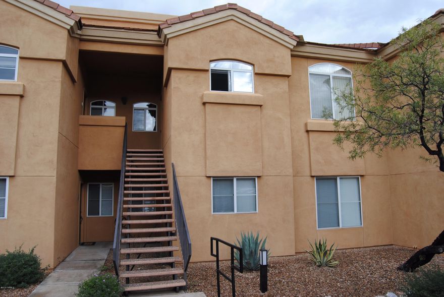 Super cute second story condo located in the coveted Catalina Foothills School District! This condo features a nice gated community with a rec center, pool, exercise facilities, & much more! There are 2 bedrooms, 2 bathrooms, a soothing fireplace, cute kitchen, wonderful living area, and AMAZING mountain views! Come see your new home!