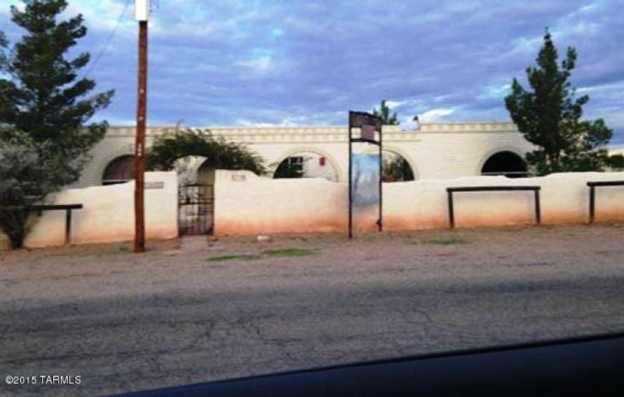 Expansive 5 bedroom home in Tombstone on a 24,000 sq ft lot. Property has several nice features including a large family room with a stone fireplace and custom accents throughout the home. There is a full length enclosed patio and separate gazebo to enjoy some beautiful desert sunsets. Property is in need of some TLC but has lots of potential. Lender Owned Home sold ''As Is'' without repairs or warranty.