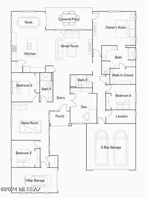 Photo of 6541 W Winding Knoll Place, Marana, AZ 85658 (MLS # 22530895)