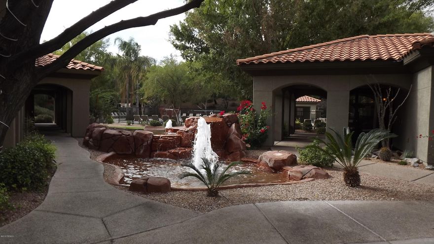 Built 1996, located in the gated community of Veranda at Ventana, this 2 bedroom, 2 bath ground level condo features ceramic tile throughout except guest bedroom which has wooden floors, Great room  with loads of natural light, dining area has door to private patio, breakfast bar, kitchen has all appliances, Bedrooms have walk in closets and ceiling fans, laundry room with washer and dryer, covered parking space, Community has beautiful grounds with 2 resort style pools, spas, fitness center and club house.  Common areas with lots of green grass, mature trees, Ramada’s with natural gas barbeques, play areas. Pets are subject to approval***RENTAL RATES REFLECT A $65 CONCESSION FOR TENANT’S AGREEMENT TO CHANGE HVAC FILTERS MONTHLY. RENTAL RATES ARE $65/MO HIGHER THAN STATED W/O CONCESSIO