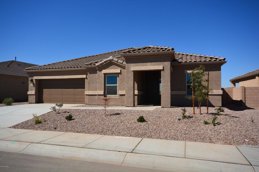 Saguaro Bloom Freedom is the newest Adult Gated Community on the Northwest side, located in the heart of Saguaro Bloom.  Brand new and thoughtfully designed floor plan!  Highlights include 3rd upgrade Linen and Slate Maple Cabinets, 3rd upgrade Granite Slab countertops, upgraded baseboards and crown molding,  and gas stainless steel appliances with smudge proof finish. Plus custom two-tone paint, tankless water heater, reverse osmosis system, and finished garage. Additional features include interior pest defense system, auto drip irrigation for front yard landscape and covered patio.  Brand new construction Energy Star Qualified Home - with a builder warranty.  Ready now