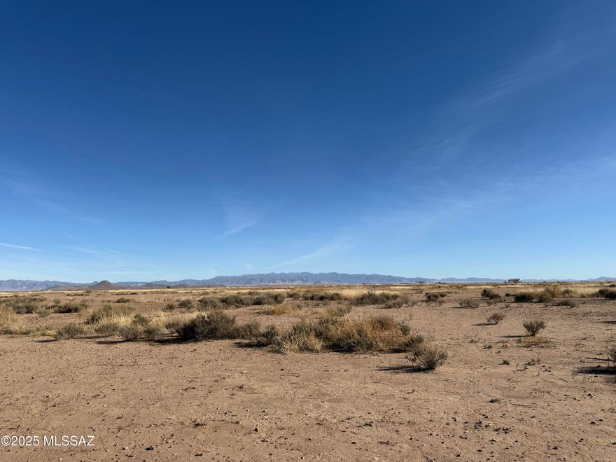 10 Acres in Willcox! Enjoy rural living with easy paved road access. Shared well, panoramic mountain views and plenty of wide open spaces. Take a look today