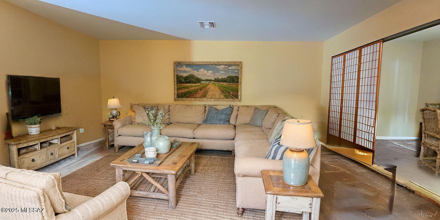 Discover the charm of this recently renovated patio home in the tranquil town of Sunsites/Pearce. This retreat offers comfortable living space, ideal for those considering downsizing. Enjoy your morning coffee or evening happy hour on west AND east  patios with breathtaking sunrise and sunset views over the Dragoon Mountains. The home features a brand-new kitchen, and other great updates. The large Arizona room provides a perfect space for a home office. Nestled in a quiet neighborhood popular with snowbirds and retirees, this property qualifies for the USDA Arizona is Home Program, offering $0 down and 4% closing cost assistance. Embrace a peaceful lifestyle in this inviting community of starry night skies, birdwatching, and hiking opportunities, Sunsites/Pearce is gateway to the Cochise Stronghold, a popular hiking and rock climbers destination along with the Chiricahua National Monument which is a short drive to the east