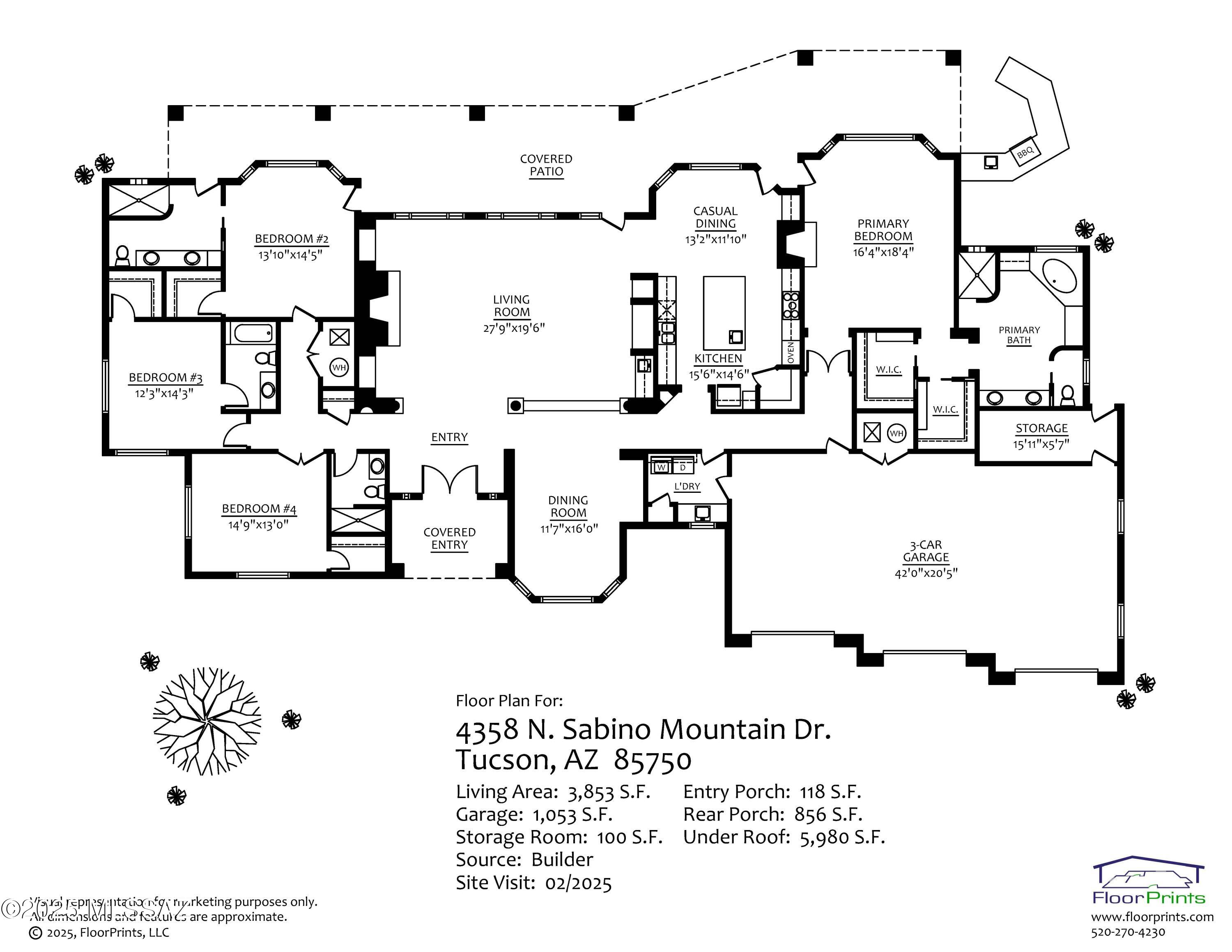 Sabino Mountain (1-290) - Residential