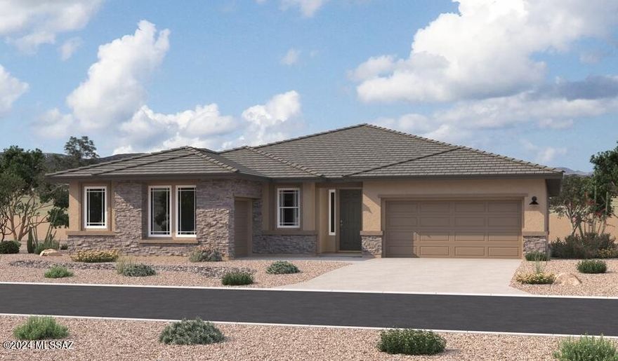 The ranch-style Julia plan greets guests with a charming covered front porch. Once inside, an extended entry leads to an expansive gourmet kitchen with a center island, large walk-in pantry, breakfast nook and great room for entertaining. You'll also appreciate the formal dining room and three additional bedrooms and two baths. This home is a must-see!