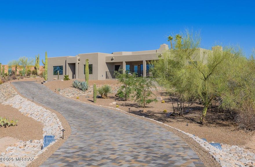 Tremendous Opportunity in the Foothill's Hottest Neighborhood, Flecha Caida Ranch Estates. Truly Stunning Property,  Thoroughly Renovated & Improved, Providing this Rare Blend of Great Location & Turn-Key Living. Wind through the Sprawling 1.48 Acre Desert Landscape via New Paver Driveway to Find this Gem, Perched Regally Above the Desert Floor. Spectacular Open Floorplan w/ Vaulted Ceilings, Dynamic Great Room & 3 Distinct Bedroom Wings. Extensive Renovation w/ ALL NEW: Driveway, Pebble-Tec Pool, Landscaping, Stucco, Milguard Windows/Sliders, Flooring, Contemporary Kitchen/Bathrooms w/ Custom On-Trend Cabinets, Flooring, Garage Doors, Fixtures, Fans, Built-In Closets, Interiors Doors, 2 HVAC Units, Travertine Patios, etc. ''Like New'' is No Exaggeration Here! Award Winning Dist 16 Schoo