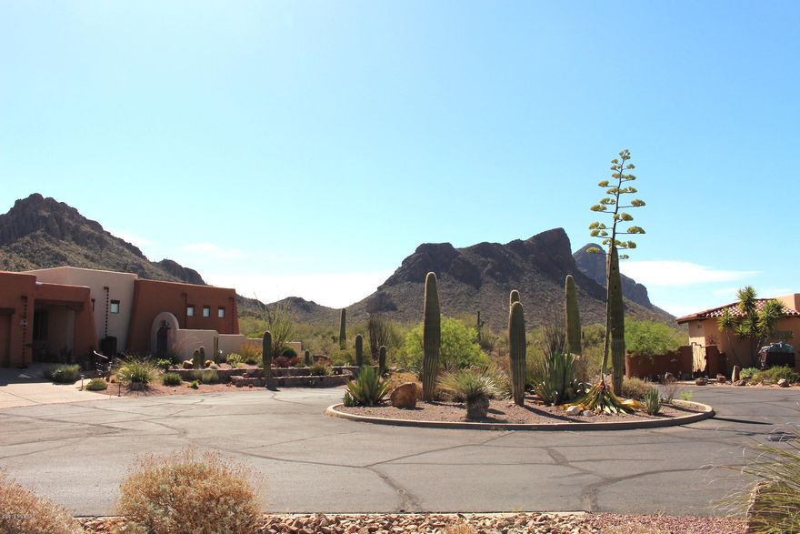 A RARE FIND IN THE POPULAR FOOTHILLS COMMUNITY SURROUNDED BY 44,400 ACRES OF PARKLAND (Tucson Mt. Park/Saguaro Nat. Park West) WITH MORE THAN 68 MILES OF HIKING, BIKING AND EQUESTRIAN TRAILS. Only a few of these lots left here on the quiet side of the Tucson Mountains, just a 20 minute commute to Tucson City Center/Caterpellar's new headquarters/VA center, and about 5 minutes more to the airport and U of A campus. Very quiet cul-de-sac location with stunning mountain views of Golden Gate, Big Cat & Little Cat Mountains, plus the colorful Arizona sunsets. Don't wait . . buy now, build now or build later. Community amenities include: heated pool, tennis, volley ball, pickle ball, boccee ball and club house plus golf privileges are available.