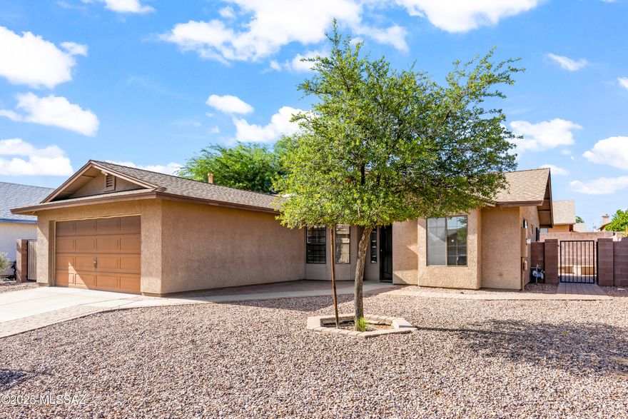 Welcome to this thoughtfully updated home offering style and convenience - all with no HOA! Ideally located close to top-rated schools, this residence boasts a bright & open living room featuring a cozy gas fireplace, perfect for relaxing evenings.
The modern kitchen is a true highlight, complete with quartz countertops, a gas cooktop, & ample cabinet space, making it as functional as it is stylish. The spacious primary suite includes custom California Closets and updated finishes throughout. Step outside to your private backyard oasis with mountain views designed for year-round enjoyment it has a large covered patio, built-in gas line for outdoor cooking & a firepit—ideal for entertaining family and friends. Fantastic location. Welcome Home!