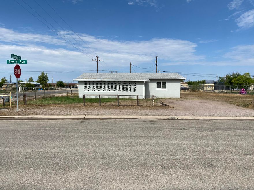 Do not miss out on this completely remodeled and renovated family home. This 3 bedroom 2 bath home sits on almost half an acre lot in Willcox. It has all new flooring, windows, exterior doors,and so much more. The new fencing is getting ready to be put in now. The seller will install a brand new refrigerator and stove upon an accepted offer.