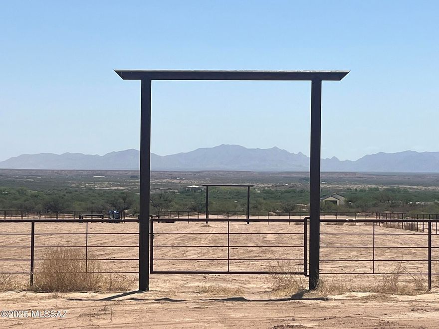 38 Acres located in Benson AZ with 1/4 mile of Highway 80 Frontage and a 285'x165' Roping Arena. The property is zoned Commercial (B2 zoning), and offers a Large Equipment or Hay Barn, large professional roping arena with large sorting pens, a high volume (75 gallon per minute) well, 3000 gallon tank, water stand, 400 Amp electric service and many acres of leveled parking. This a great opportunity to make an income at work you enjoy. Seller financing possible. Co listed with Scott Thacker, Stronghold Ranch RE. Owner is a licensed Real Estate Broker in AZ.