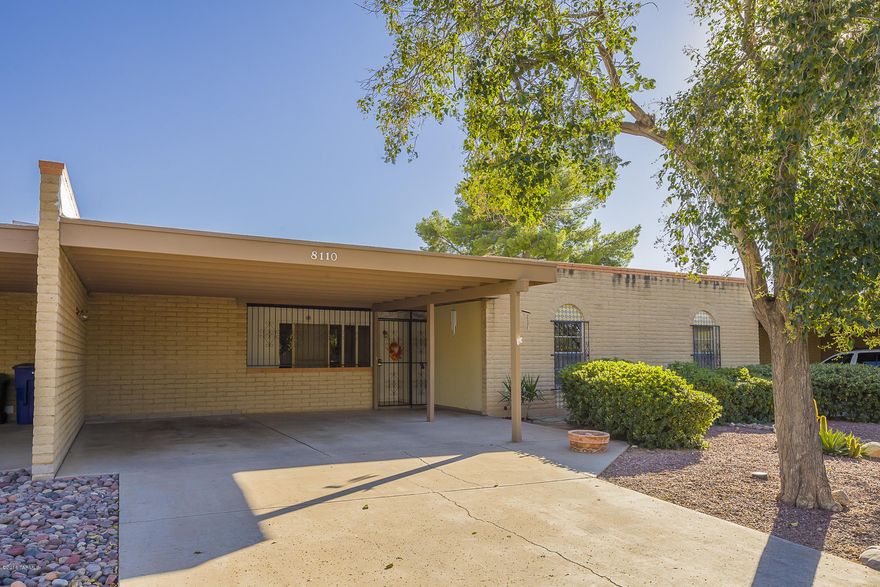 Beautiful--JUST RENOVATED--townhome in the highly desired Rolling Meadows eastside community! Spacious 2bdrm/2ba flrpln w/no int steps. Awesome 18in tile flrs in all wetted areas, freshly painted top-to-bottom. New int drs, new baseboards, new recessed kitchen lighting. Large mstr bdrm w/spacious mstr bath & large 2d bdrm too! Townhome is situated on a large, private .16ac lot w/mtn views in front & nothing in back but a gorgeous covered patio w/mature trees(lemon)& gorgeous cacti arrangements w/cstm flower beds along back fence. HOA covers the water, sewer, trash & recycling, maintenance, paint at entry of property, and the front yard landscaping. Community pool, spa & recreation center available. Location provides quick access to all essential shopping and city-wide activities.