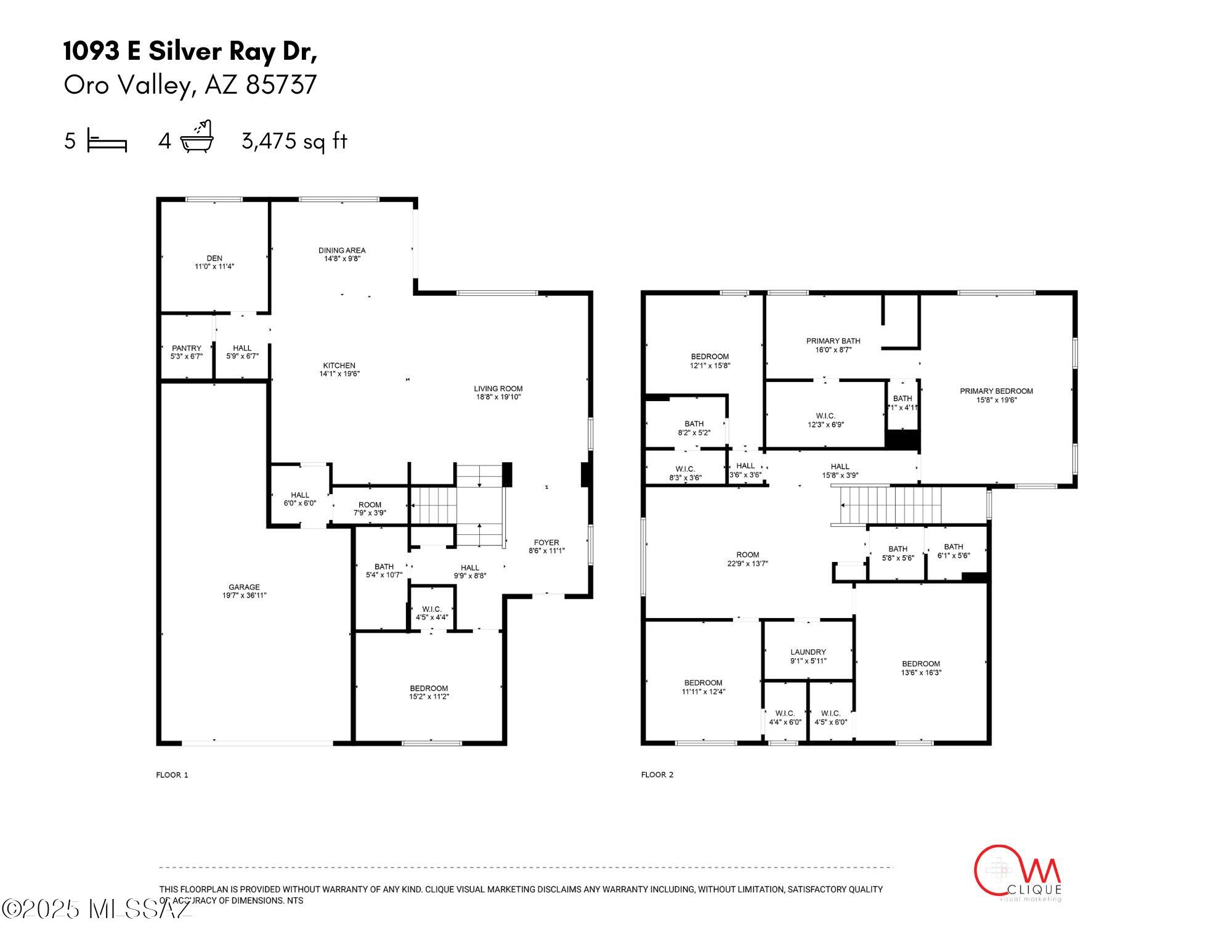 1093 E Silver Ray Drive