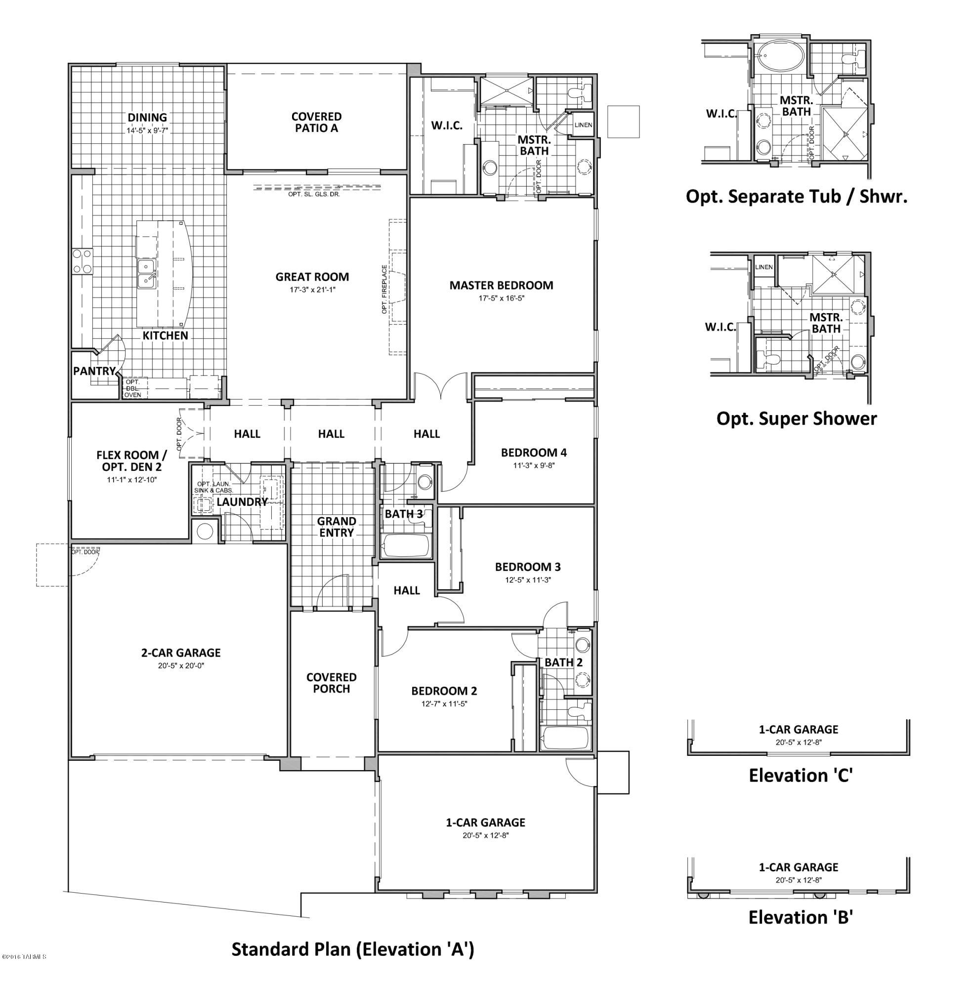 Saguaro Springs Block 4 (400-611) - Residential