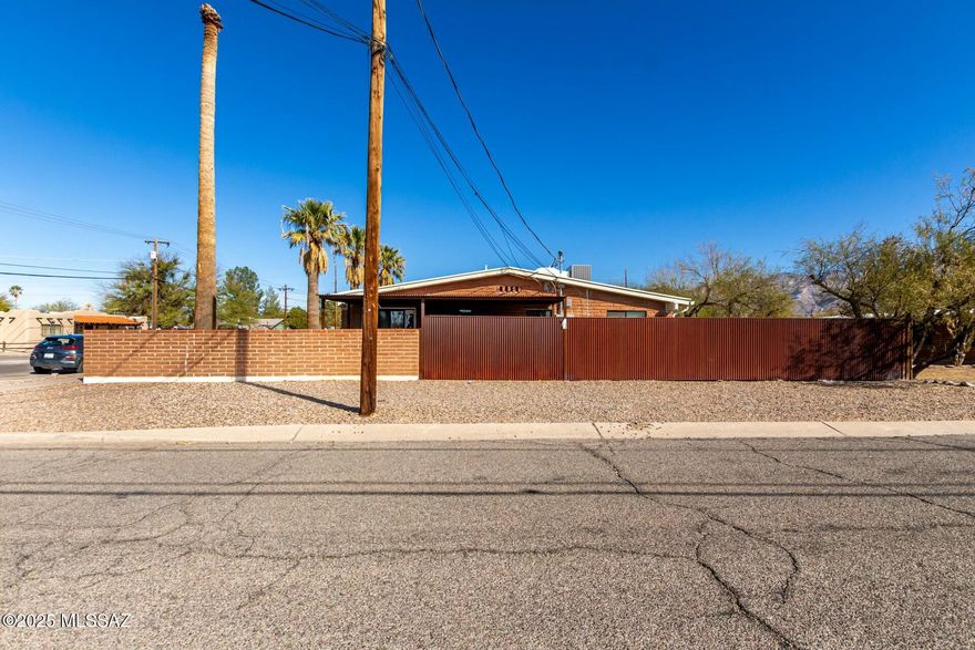 This well kept mid-century modern four-plex is fully occupied yielding a near 7% CAP rate. Recent remodel includes HVAC systems in 2017, Water heaters in 2018, Sewer Lining in 2018 and much more. The building is located in close proximity to University of Arizona, great shopping and dinning; and close to freeways and transportation facilities. The property has room for expansion and more development for higher returns. It boasts a large area for parking, individual front yards and large back yards along with potential ad-ons. Its charming curb appeal and low maintenance design makes this a great option for many investors.