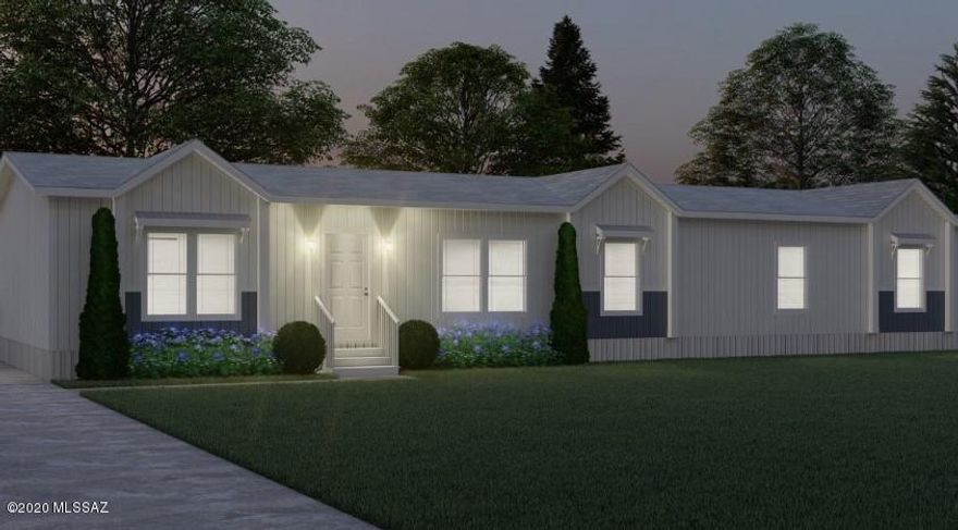 Brand New Construction Manufactured Home on two lush acres with great mountain views.