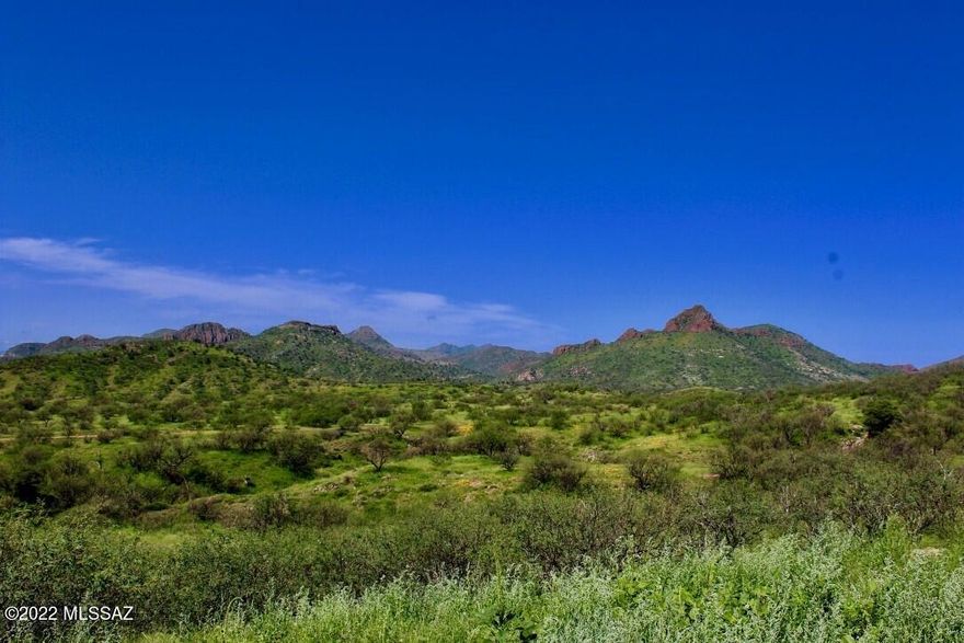 Owner Says Sell! Incredibly offered at $225,000, this 37+ acre improved parcel in southern Arizona's Salero Ranch is fully developed and ready to build. Features include a private well with strong pressure and 2,500 gallon storage, 400 & 100 AMP underground electric service, 4 bedroom septic system and a large well house/storage building. Also includes RV hookups for water, power and septic. The cleared, level building site offers sweeping 360 degree mountain views in a private high-desert setting near the Coronado National Forest. Ideal for
off-grid living, a weekend to retirement retreat or an investment in improved land that is significantly undervalued compared to replacement cost. Low HOA, low $12 annual tax. NOW PRICED TO SELL — motivated seller says act quickly and bring all reasonable offers by serious buyers. (Adjacent 36+ acre water accessible mountain parcel must be sold concurrently at a separately negotiated price).