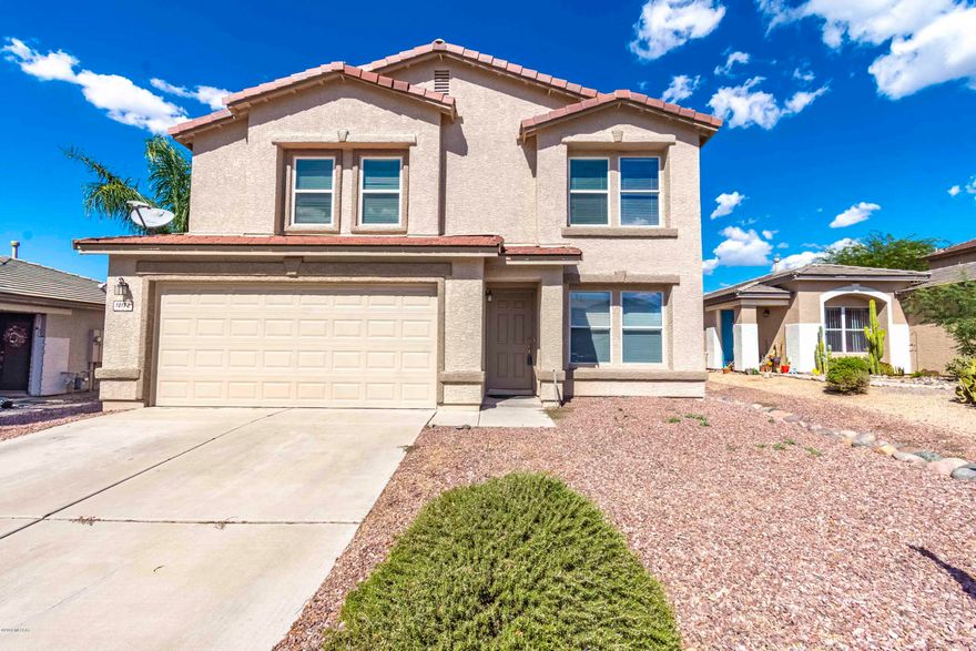 Wow! Take a look at what this home has to offer! 2784 sq ft, 5 bedroom, + loft, immaculate condition.  Enjoy amazing savings with solar panel system (w/net metering). Both HVAC systems replaced 2 years ago, the entire exterior of the house was just painted, garage door and opener replaced 2 years ago, nice appliances, brand new sinks, vanities, and fixtures in 2 of the bathrooms, tile floors throughout 1st floor, like new carpet upstairs, new light fixtures and ceiling fans, cul-de-sac location right next to the neighborhood park and basketball court, plus all of the wonderful amenities Continental Ranch has to offer: 2 pools, splash pad, hot tub, parks, bike trails, etc.!