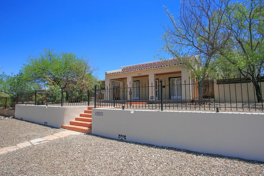 Beautiful Mission Revival Home in the West University Neighborhood. Restored to enhance the historic charm of the home. From the high ceilings, hardwood floors, period built-ins, charming fireplace, claw-foot tub/vintage large bath, large bedrooms to the newer historic-looking kitchen with french style oven/stove, and large farm sink. A lot of care has gone into making this a comfortable historical gem. Basement with 3 rooms, huge backyard with an electric gate for access to the alleyway and off-street parking makes this a rare find in this area. Great home for University students and those who want to live close to downtown! Two parks and light rail are only a short walk away.