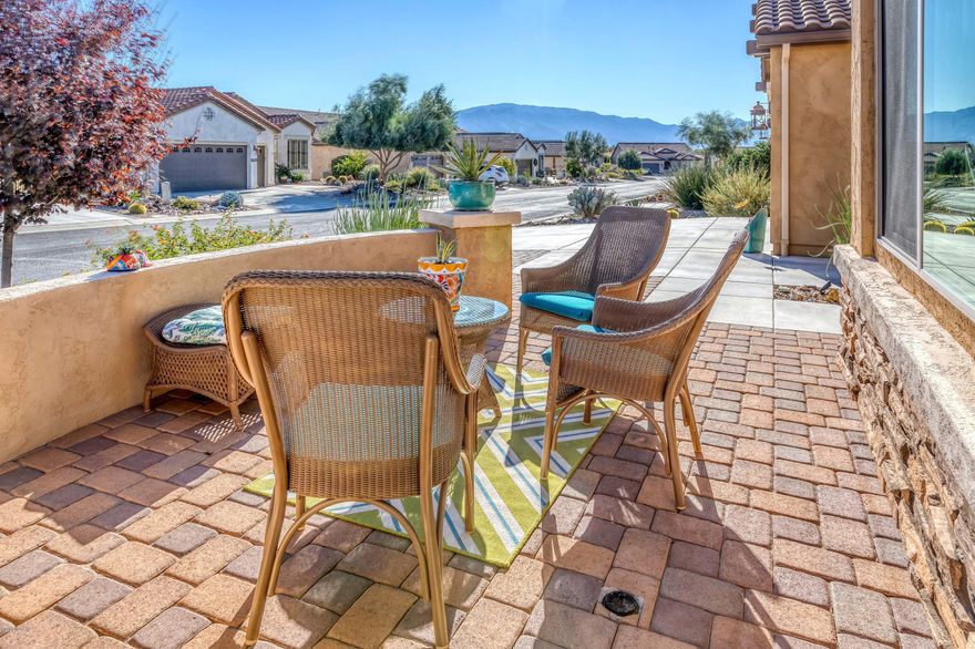 Immaculate, Expanded Hermosa Model with Den in a Peaceful Setting. Mountain Views from the paved front courtyard and back patio. Bright Kitchen with Gorgeous Granite Counters, Europe Beech Cabinets, Stainless Appliances, Center Island with Breakfast Bar. Dining Area Accommodates a Large Table for Entertaining. Open Great Room with Gorgeous 20 Inch Tile Flooring. Master Suite with Walk-in Closet. Elegant Master Bath with Quartz Counters & Double Sink Vanity. Comfortable Expanded Guest Room, Split Bedroom Floor Plan for Privacy. Den & Laundry Room with Cabinets. 4' Extended 2-Car Garage with Golf Cart Garage. Outdoor Living Space with a view of the Sunsets over the Tortolita Mountains. Meticulous Move-in Condition. Start enjoying all that SaddleBrooke Ranch has to offer!