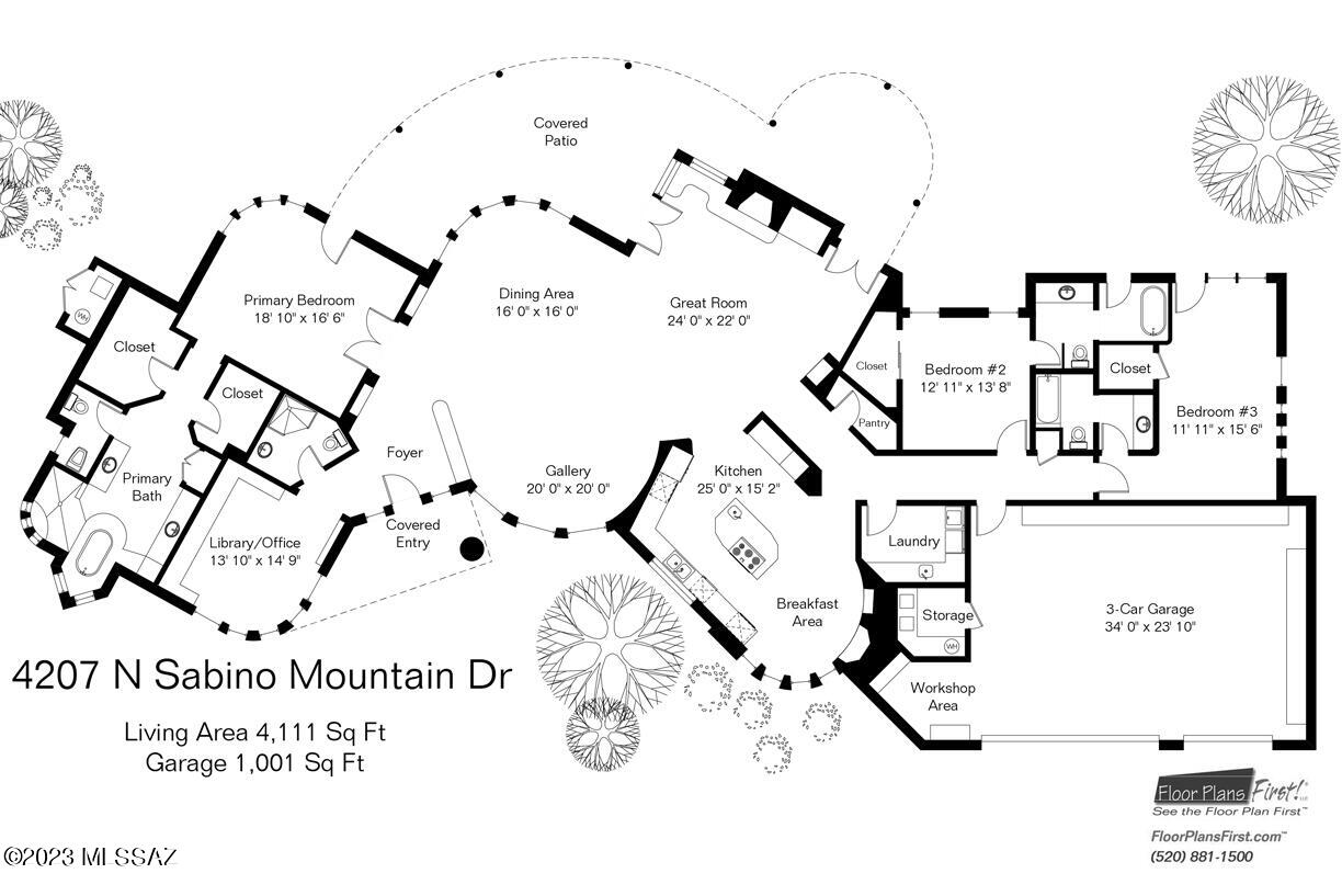 Sabino Mountain (1-290) - Residential