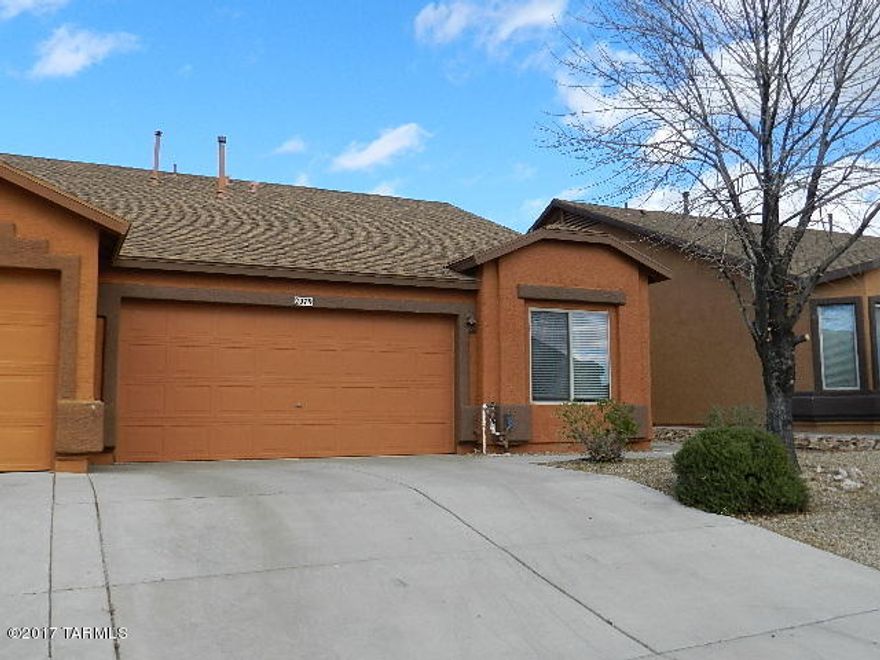 Great 2 bedroom home with 2 full baths and 2 car garage, ready to move in. All kitchen appliances included. New interior and exterior paint! Walled in rear yard for privacy and covered patio. Easy access to I19, I10 and Tucson International Airport. Come see today!