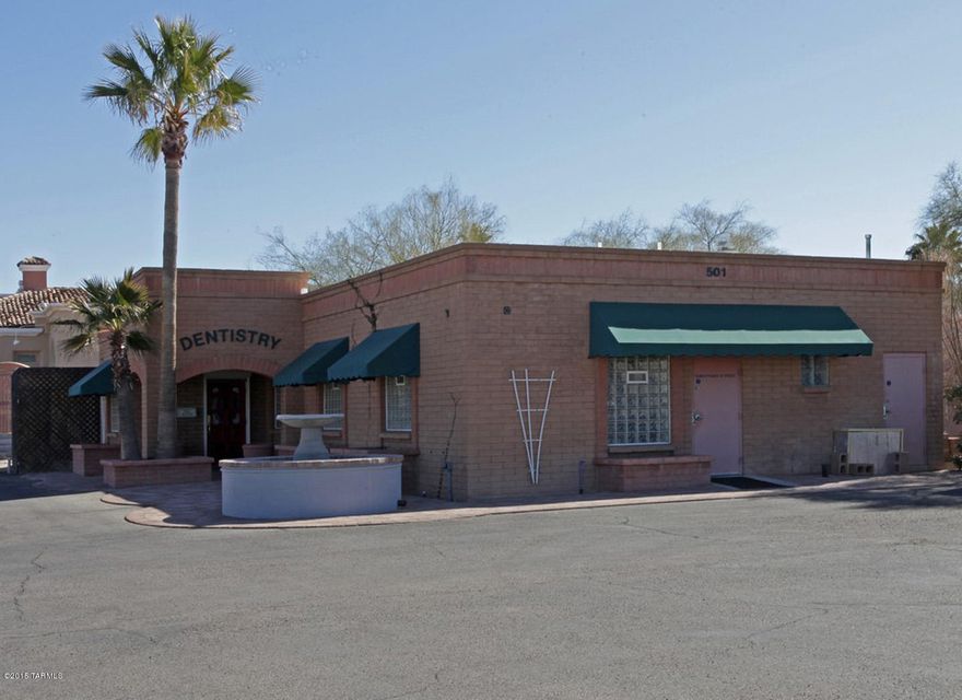 Charming nice building fronting on Wetmore just West of Oracle Rd.