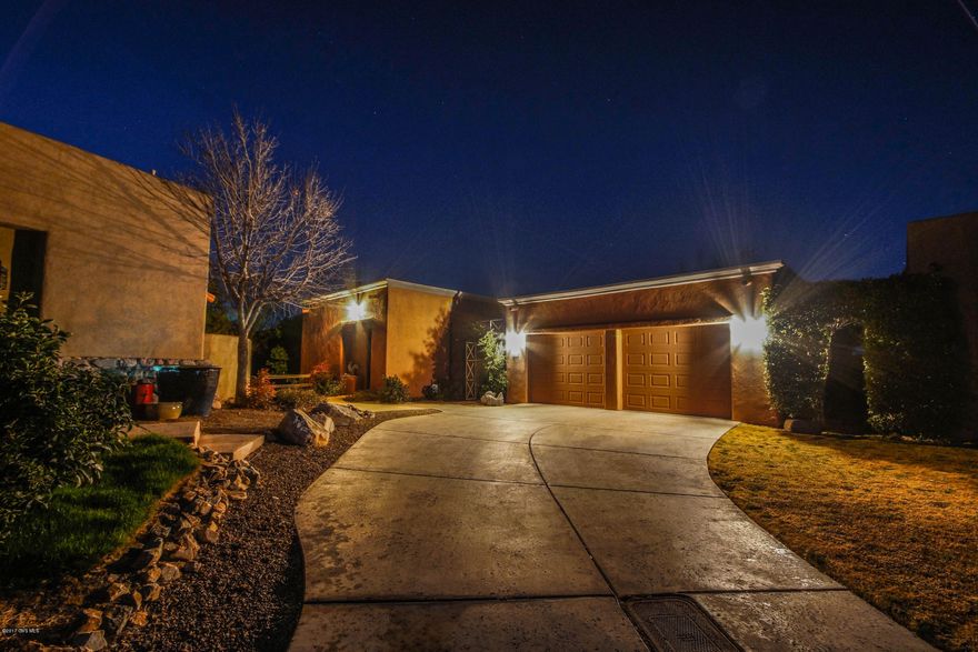 A former Dorn Home model nestled in a cul-de-sac at the renowned Tubac Golf Resort! This Hacienda features two ensuites, a den, a 500 sq/ft Casita, spacious outdoor living and an oversized garage! The gourmet kitchen has Viking appliances, cantera tile, an island, and Mexican tile backsplashes. There are numerous patios & a sky deck with spectacular views of the mountains. This home is a must see! Please call today to schedule your showing!