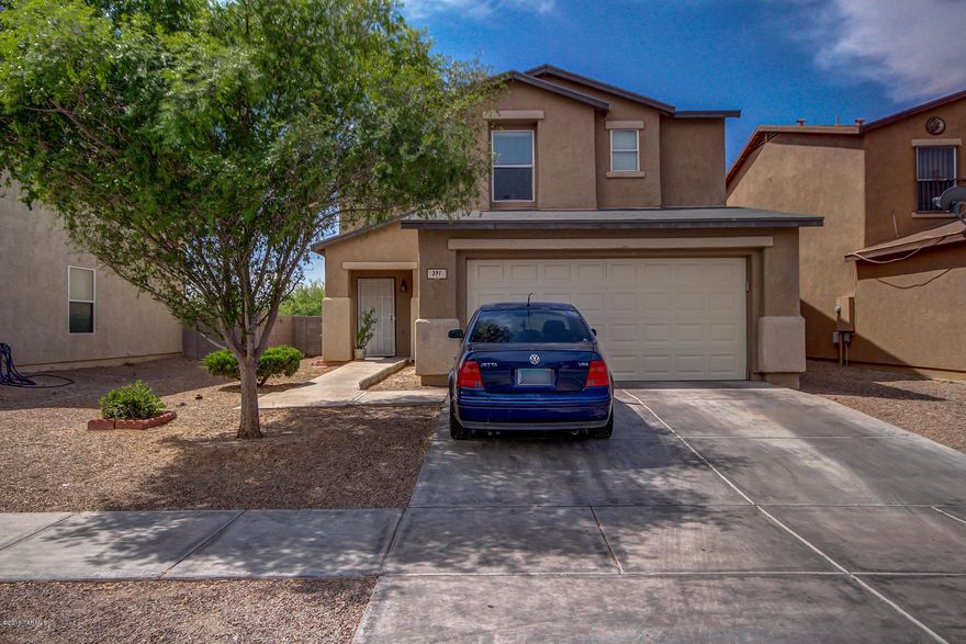 A wonderful home awaits you. Featuring 2 stories, 3 beds, 2.5 baths and plenty of room for your family. Enter and notice neutral interior palette, tile flooring and plenty of natural light. Cook family meals in the eat-in kitchen with plenty of cabinets and a built in pantry. Inside laundry room with built in shelving. All rooms upstairs have plush carpeting and the spacious master has its own bathroom. Large backyard with low care landscaping and iron wrought gazebo. Don't miss out, come see today!