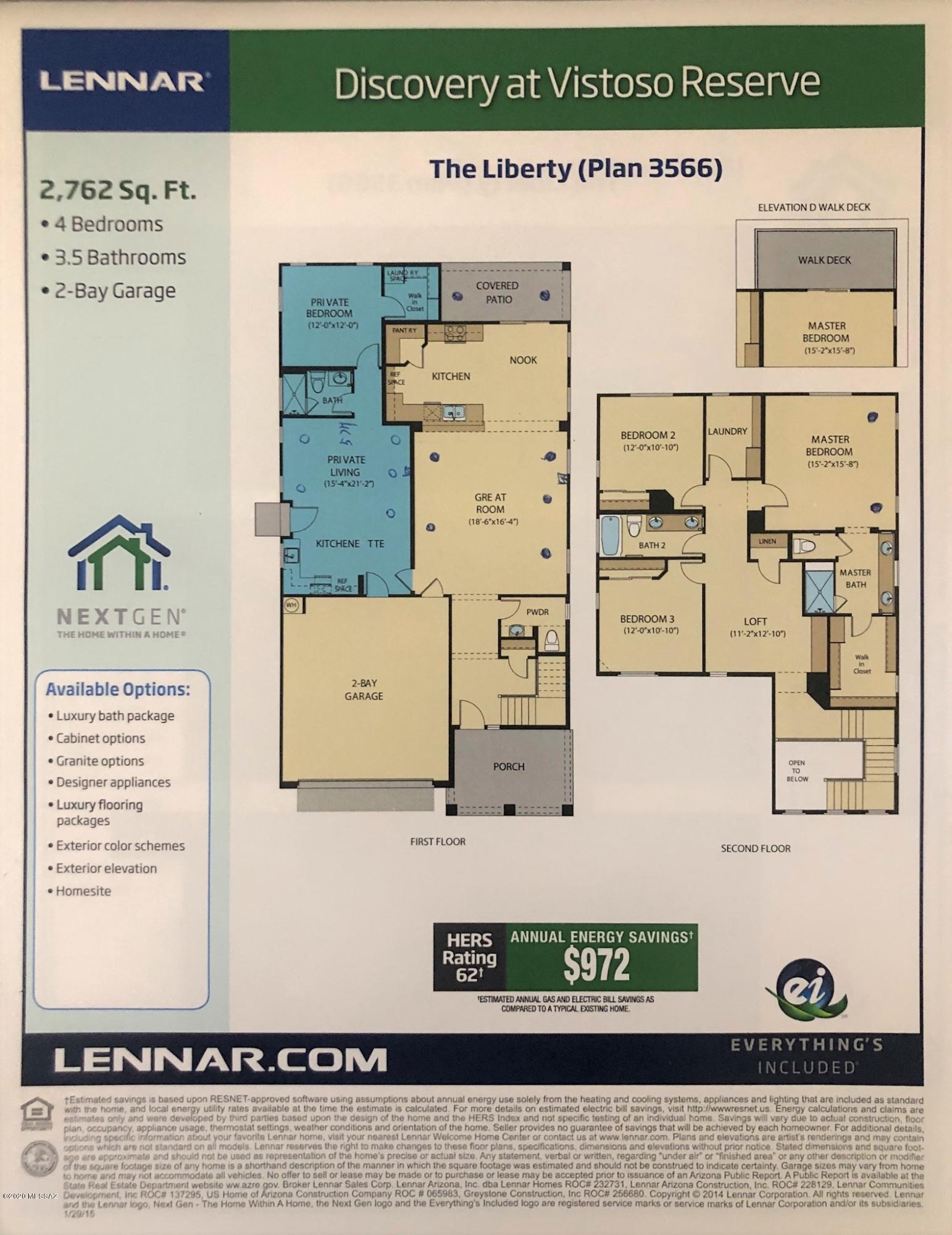 Rancho Vistoso Parcel 10-N North SQ20140860020 - Residential
