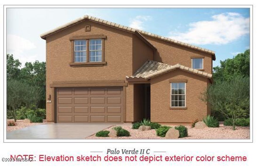 The first level of this two-story home is host to the Great Room, Kitchen, and Dining Nook arranged in a convenient open floorplan that makes multitasking simple, while the formal dining room and covered patio offer ideal spaces for entertaining guests. A loft and two bedrooms are situated on the second floor, leaving the Owner's Suite and Study on the bottom floor. This home has upgraded Kitchen Cabinets & Granite countertops! Also 
features upgraded Luxury Flooring with tile throughout, leaving carpet in the bedrooms, and Luxury Bathroom package! This home is complete Wifi heat mapping (engineering), eero Pro 6 - mesh wifi system, Ring Video Doorbell Pro,  smart thermostat, Level Bolt - the invisible smart lock and more!