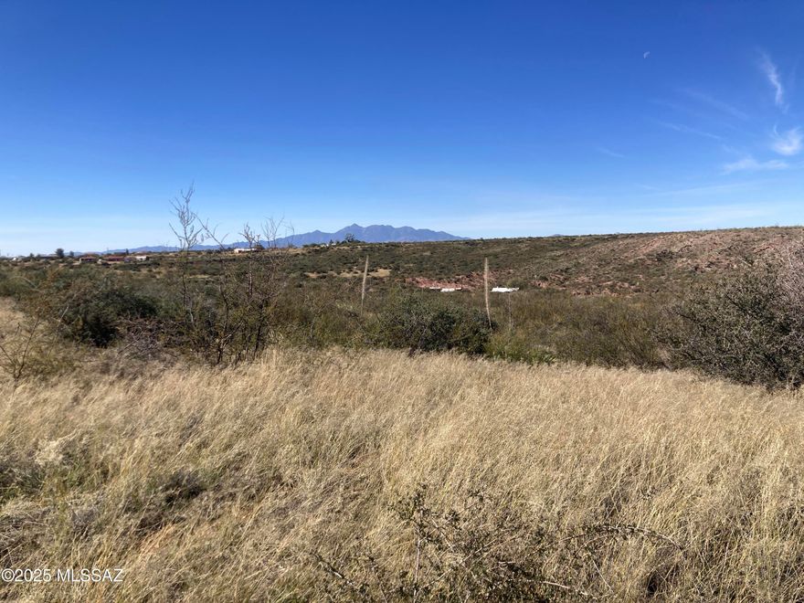 5 full acres at the SE edge of Pima County - horse property - mix of site built and manufactured homes - Rural but close to Parker Canyon Lake, Patagonia State Park & Lake, Sierra Vista, Benson, Tucson - great spot to build your dream home.